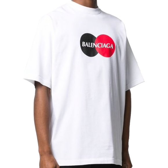 Balenciaga Unisex Oversized Uniform logo T shirt - Picture 7 of 9